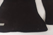 Mercedes 1296803540 Floor Mat Set x2 - Front Black | R129 SL
