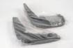 Mercedes 1298840000 Mud Flap Set x4 - Front (New)