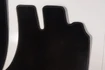 Mercedes 2306801240 Floor Mat Set x2 - Black | R230 SL