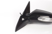 Mercedes 2308100776 Door Mirror - Left Black | R230 SL
