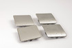 Mercedes 1296982730 Jacking Point Cover Set x4 - Front Silver | R129 SL