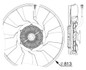 Mercedes 9632001523 Cooling Fan