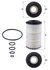 Mercedes 0001802609 Oil Filter | R129 R230 SL W163 W164 M R170 R171 SLK W202...