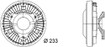 Mercedes 0002007222 Fan Clutch