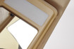 Mercedes 1298101210 Sun Visor - Right Beige (a) | A124 E R129 SL