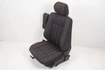 Mercedes 1249104150 Seat - Front Left Black | S124 W124 V124 C124 A124 E