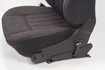 Mercedes 1249104150 Seat - Front Left Black | S124 W124 V124 C124 A124 E