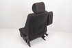 Mercedes 1249104150 Seat - Front Left Black | S124 W124 V124 C124 A124 E