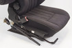 Mercedes 1249104150 Seat - Front Left Black | S124 W124 V124 C124 A124 E