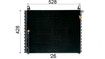 Mercedes 1078301770 A/C Condenser | C107 R107 SL W108 W109 W111 S