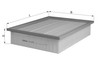 Mercedes 6380900051 Air Filter | W638 V