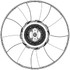 Mercedes 0002008123 Cooling Fan