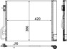 Mercedes 4515000054 A/C Condenser