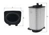 Mercedes 2740940004 Air Filter | R172 SLK W204 W205 C X204 GLK C207 A207 W212...