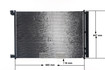 Mercedes 0995000454 A/C Condenser | W205 V205 S205 C C217 W222 S