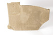 Mercedes 1296880306 Footwell Carpet Trim Panel - Left Beige (a) | R129 SL