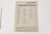 Mercedes 0038200000 Radio Manual | R129 SL