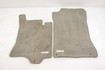 Mercedes 1296803540 Floor Mat Set x2 - Front Grey (a) | R129 SL