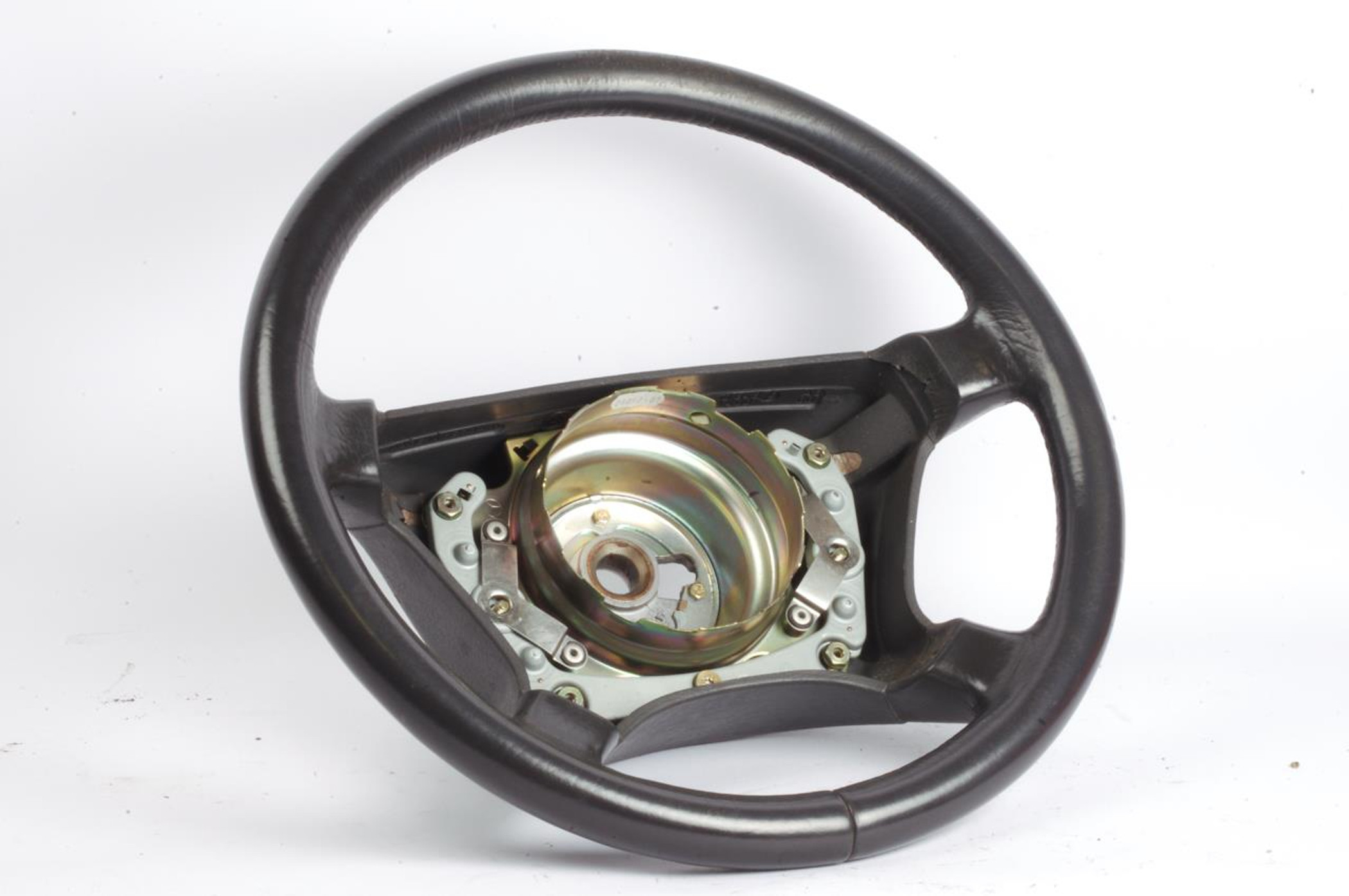 Mercedes Steering Wheel Complete (F) - Brown Leather | R129 SL W140 S Facelift