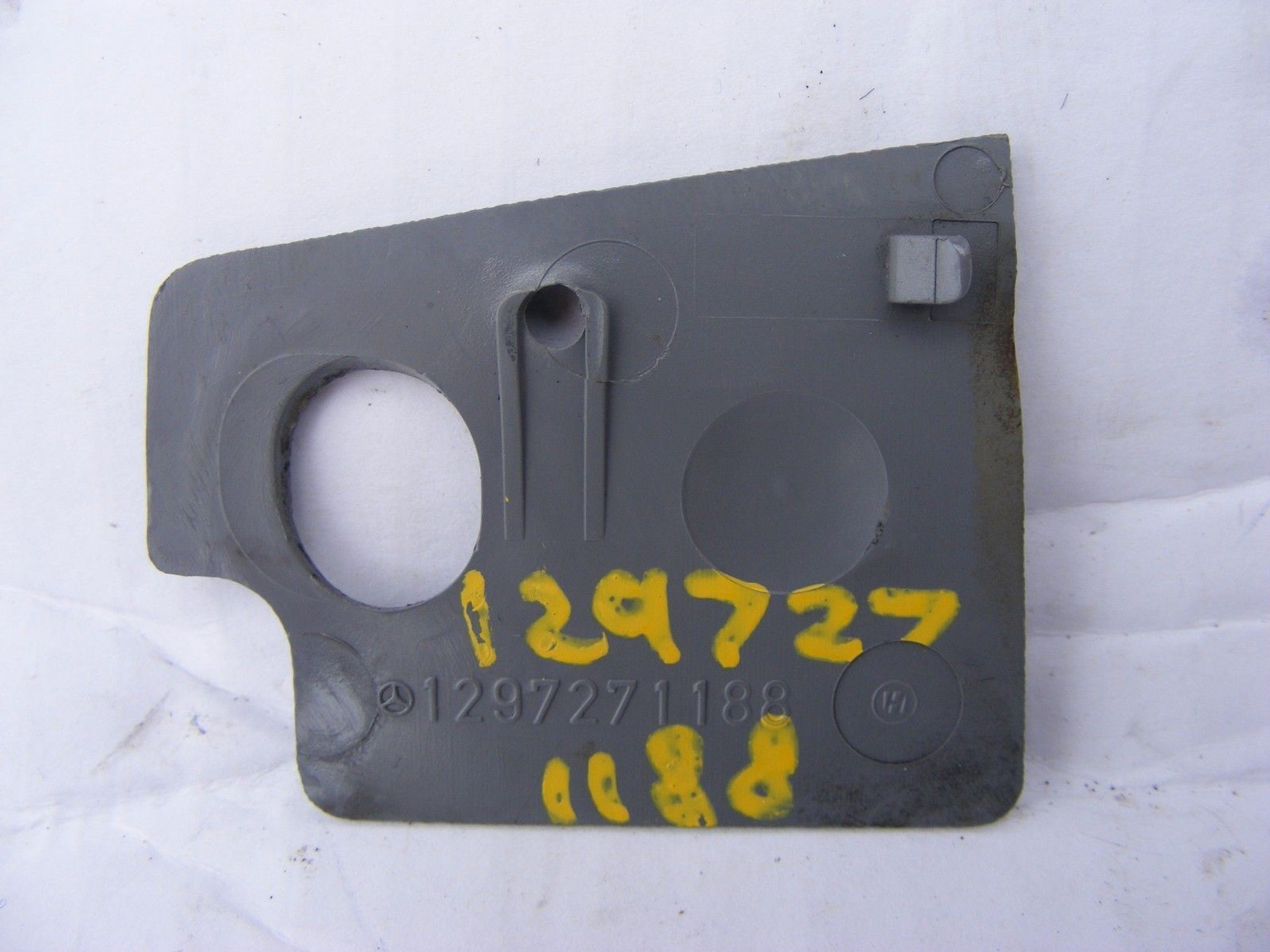 Mercedes 1297271188 Door Pocket Lock Plastic Cover - Left - Grey | R129 SL