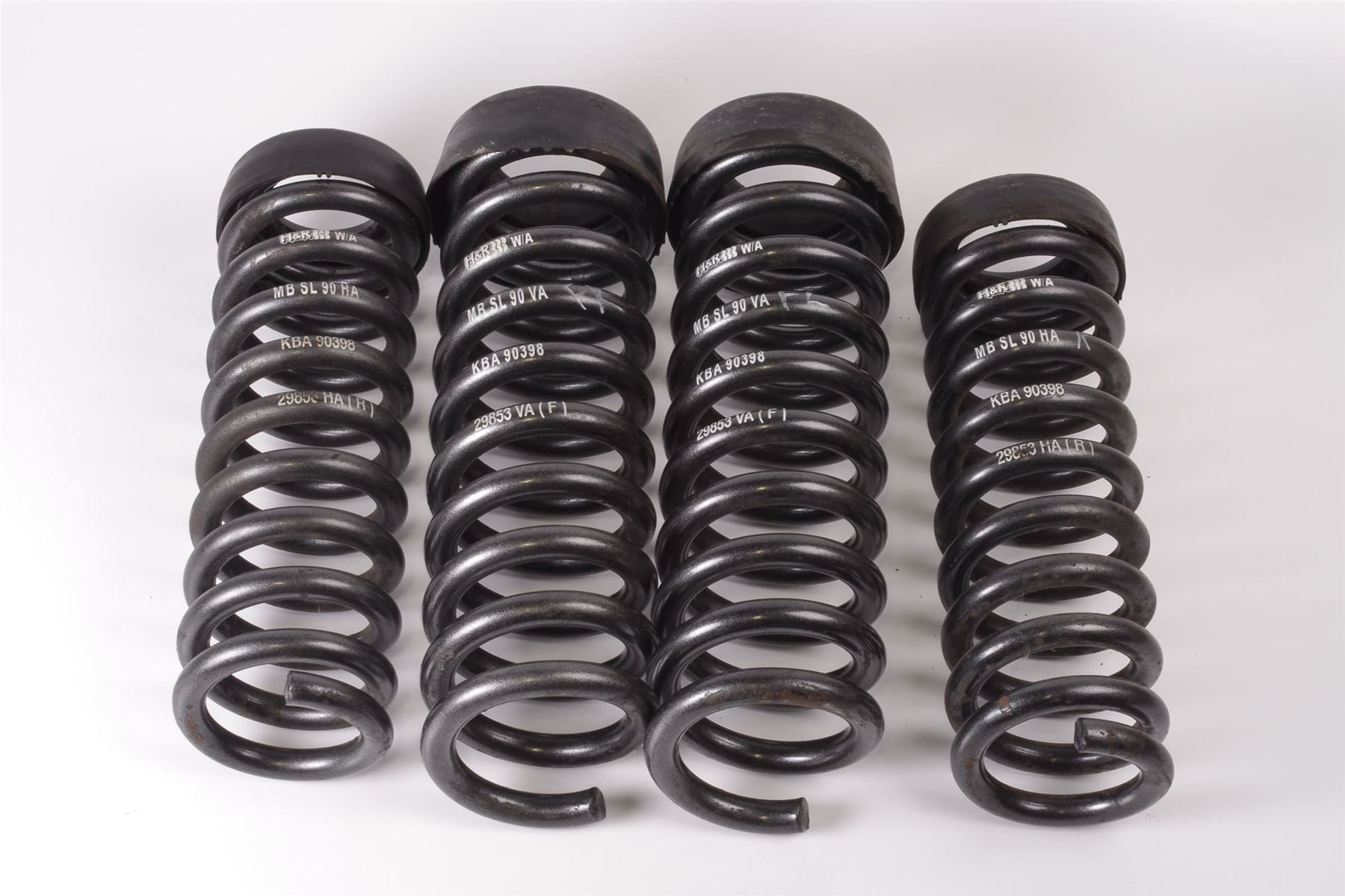 Mercedes 1293211304 Suspension Coil Spring x4 | R129 SL