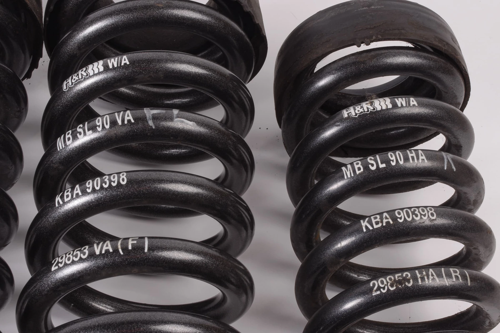 Mercedes 1293211304 Suspension Coil Spring x4 | R129 SL