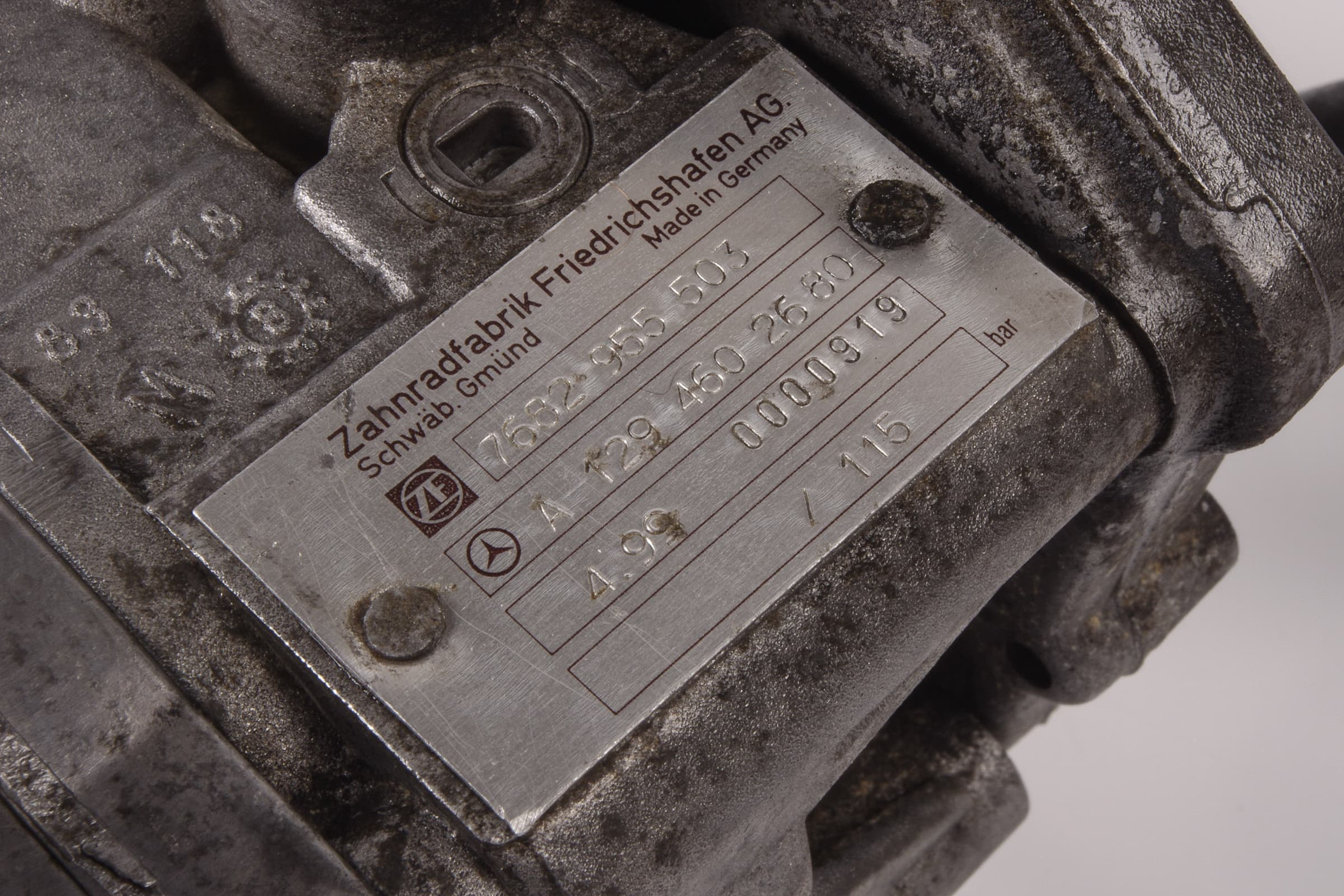 Mercedes 1192362730 Power Steering Pump | W124 E R129 SL W140 V140 C140 S