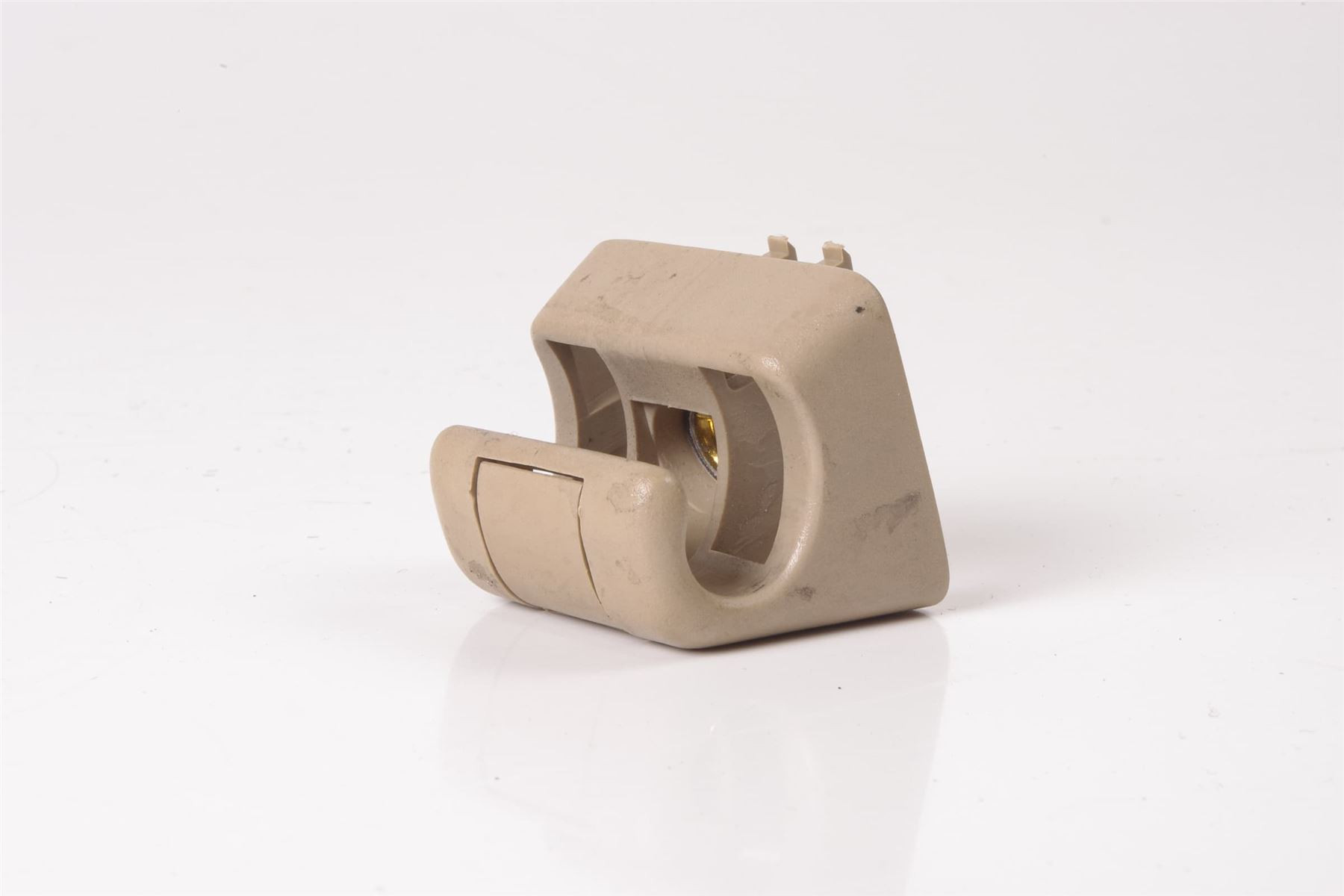 Mercedes 1408110046 Sun Visor Clip - Beige | R129 SL W140 V140 C140 S