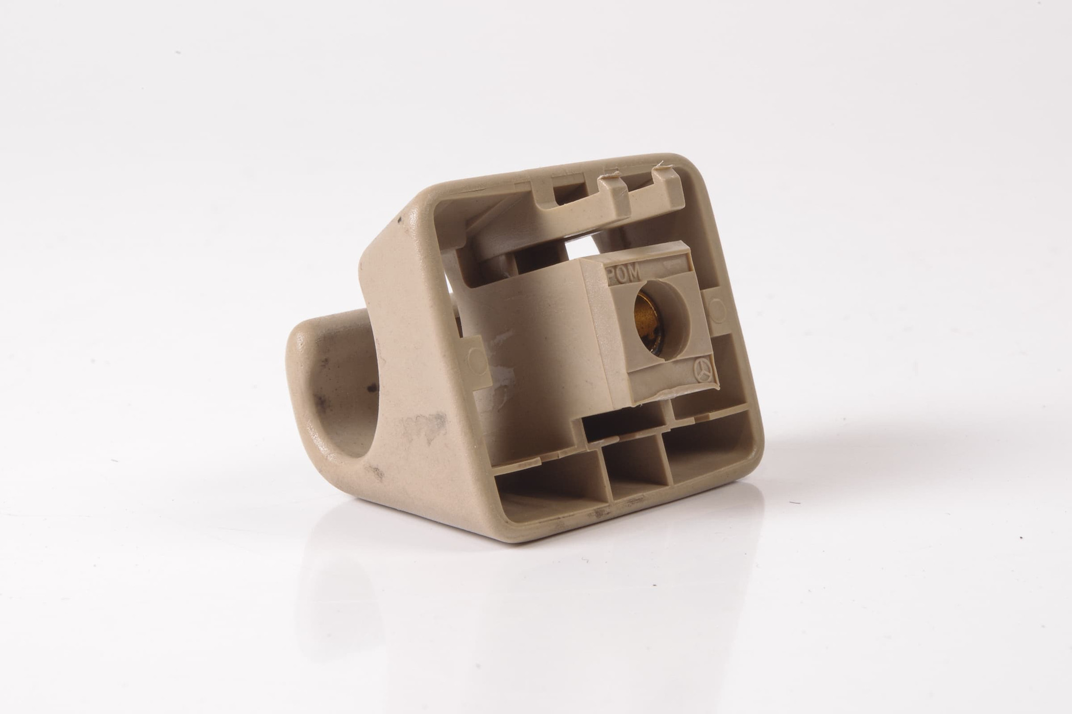 Mercedes 1408110046 Sun Visor Clip - Beige | R129 SL W140 V140 C140 S