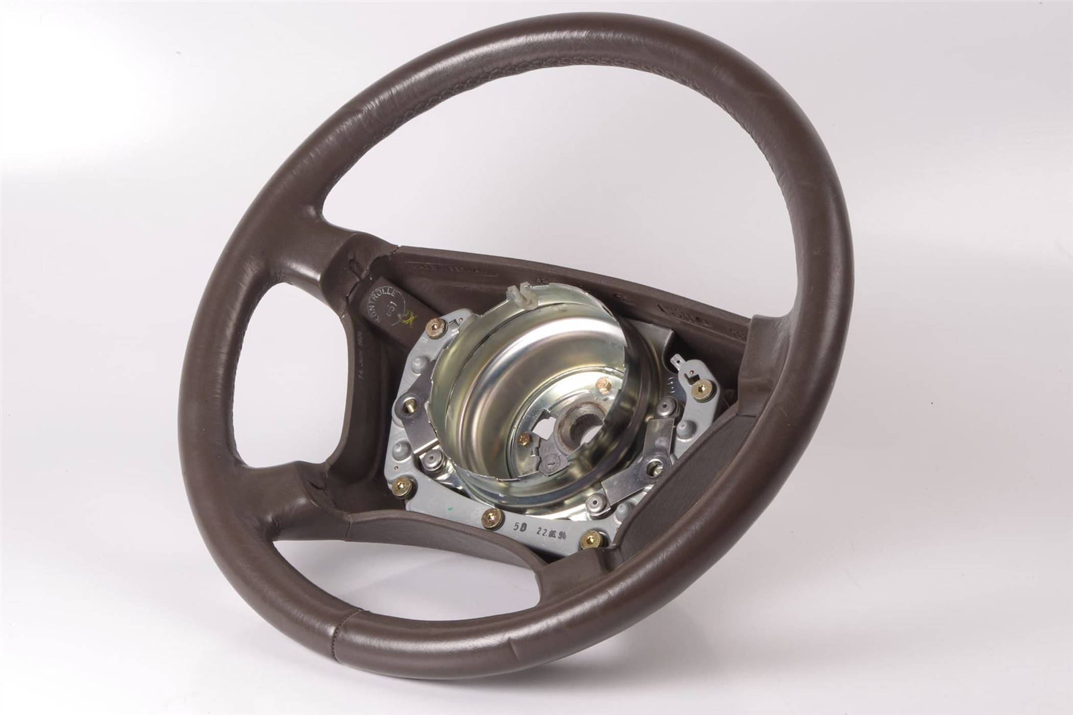 Mercedes 1404604603 Steering Wheel Complete - Leather - Beige | W140 S Class