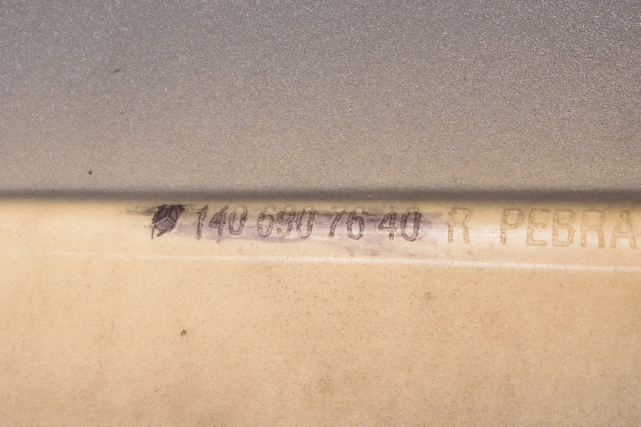 Mercedes 1406907640 Body Door Panel - Rear Right Silver | W140 S