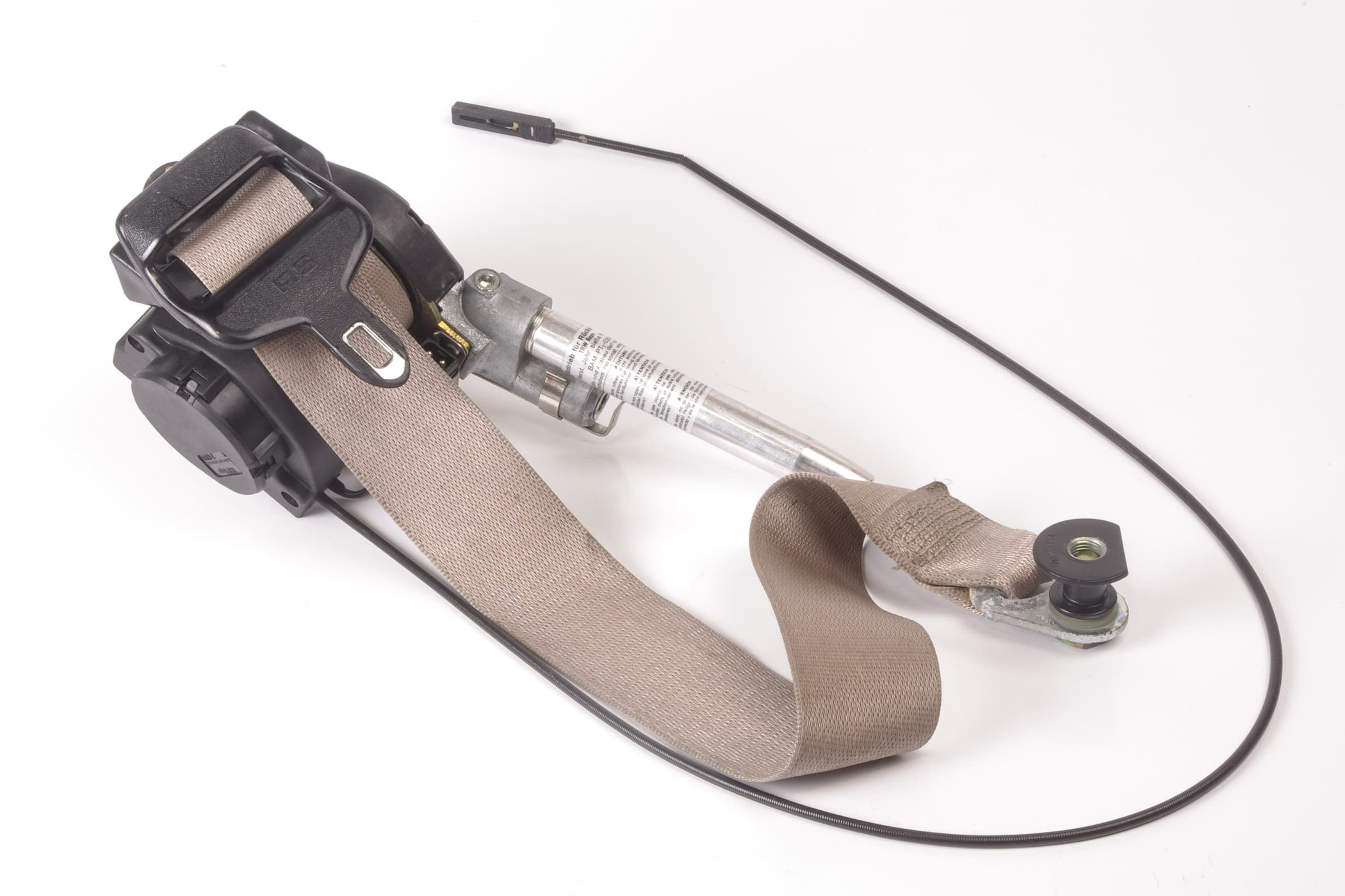 Mercedes 1298601985 Seat Belt - Left Beige | R129 SL