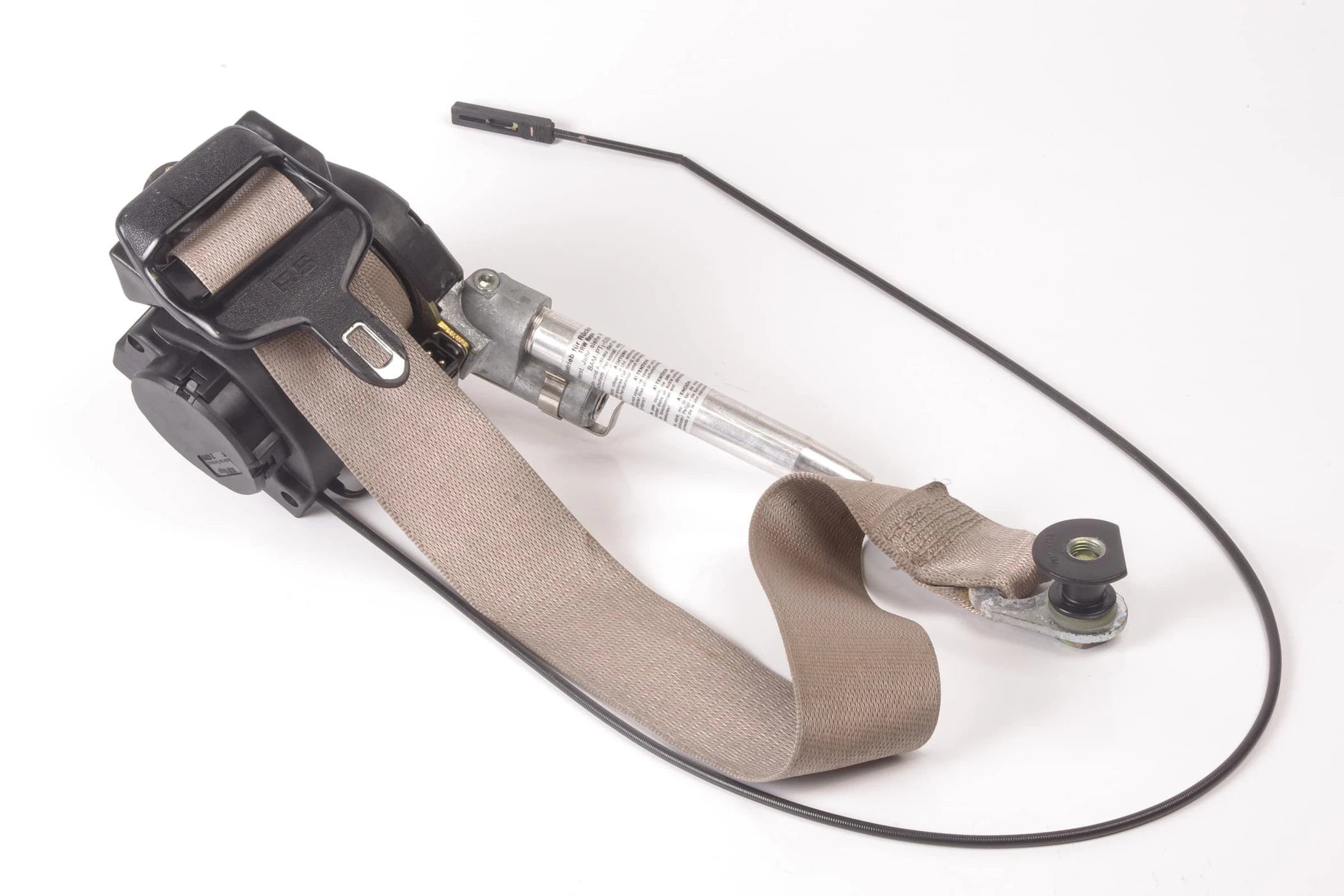 Mercedes 1298601985 Seat Belt - Left Beige | R129 SL