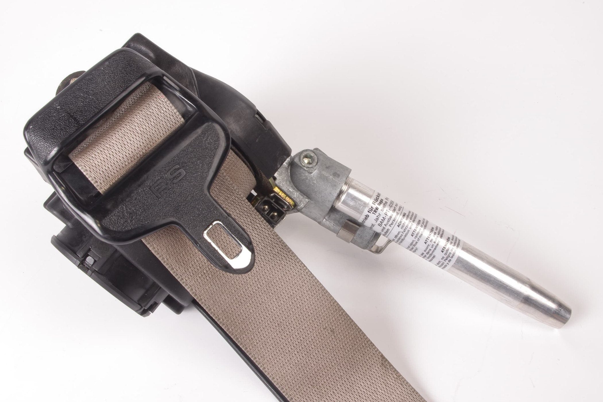 Mercedes 1298601985 Seat Belt - Left Beige | R129 SL
