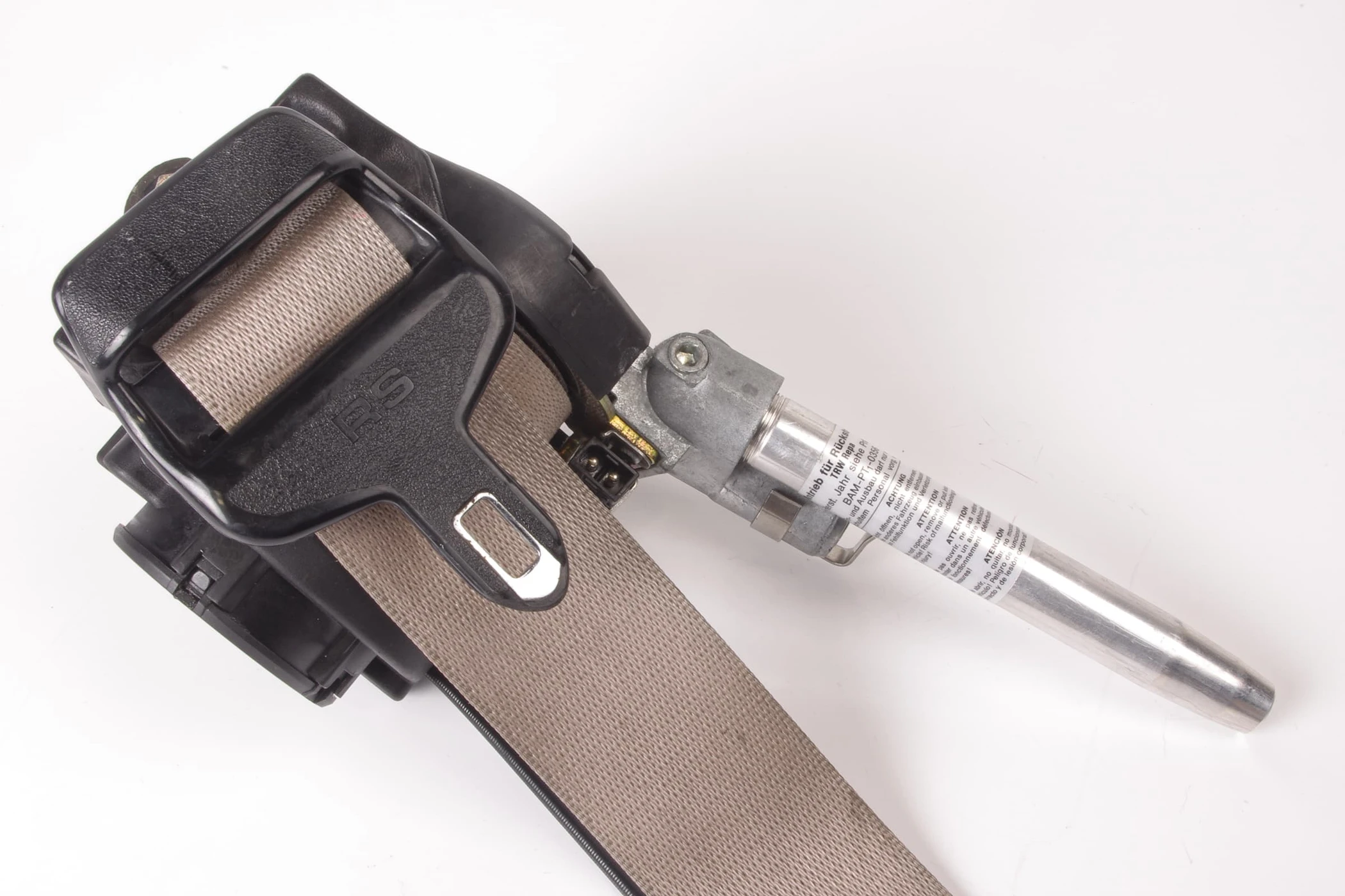 Mercedes 1298601985 Seat Belt - Left Beige | R129 SL