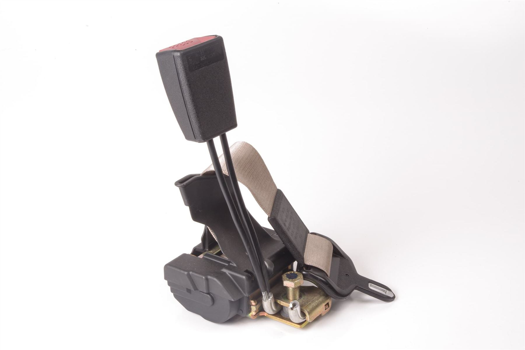 Mercedes 1408600169 Seat Belt & Buckle - Rear Left Beige | W140 V140 S