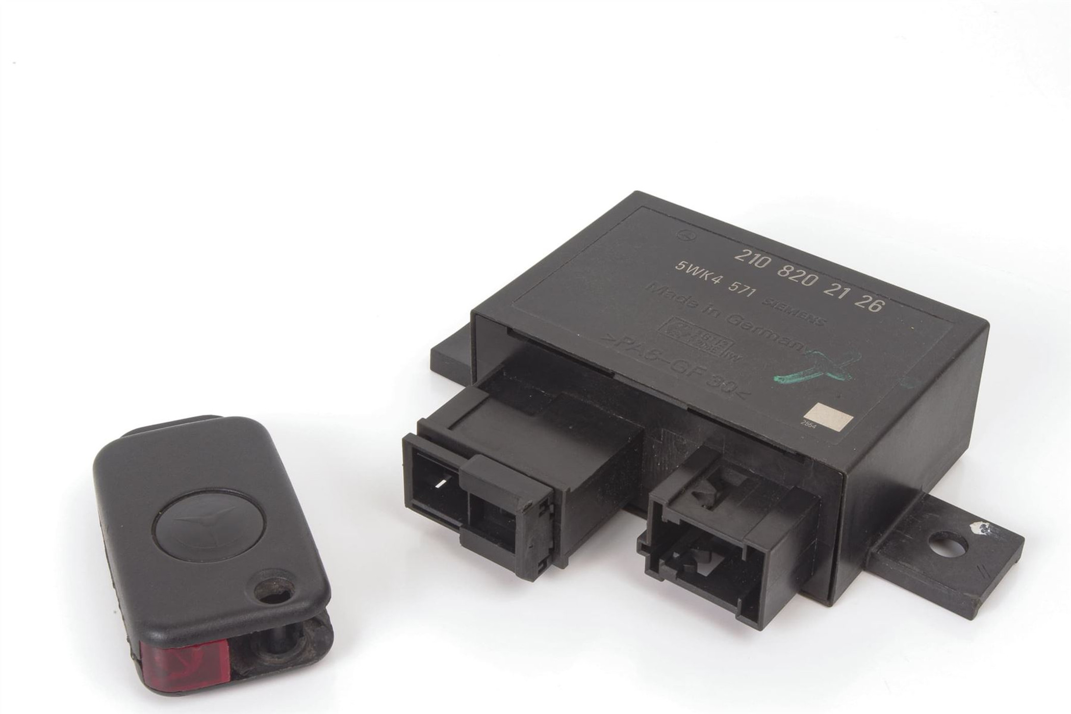 Mercedes 2108202126 Infrared Control Unit Key Fob Coded Set | R129 SL W140 S...