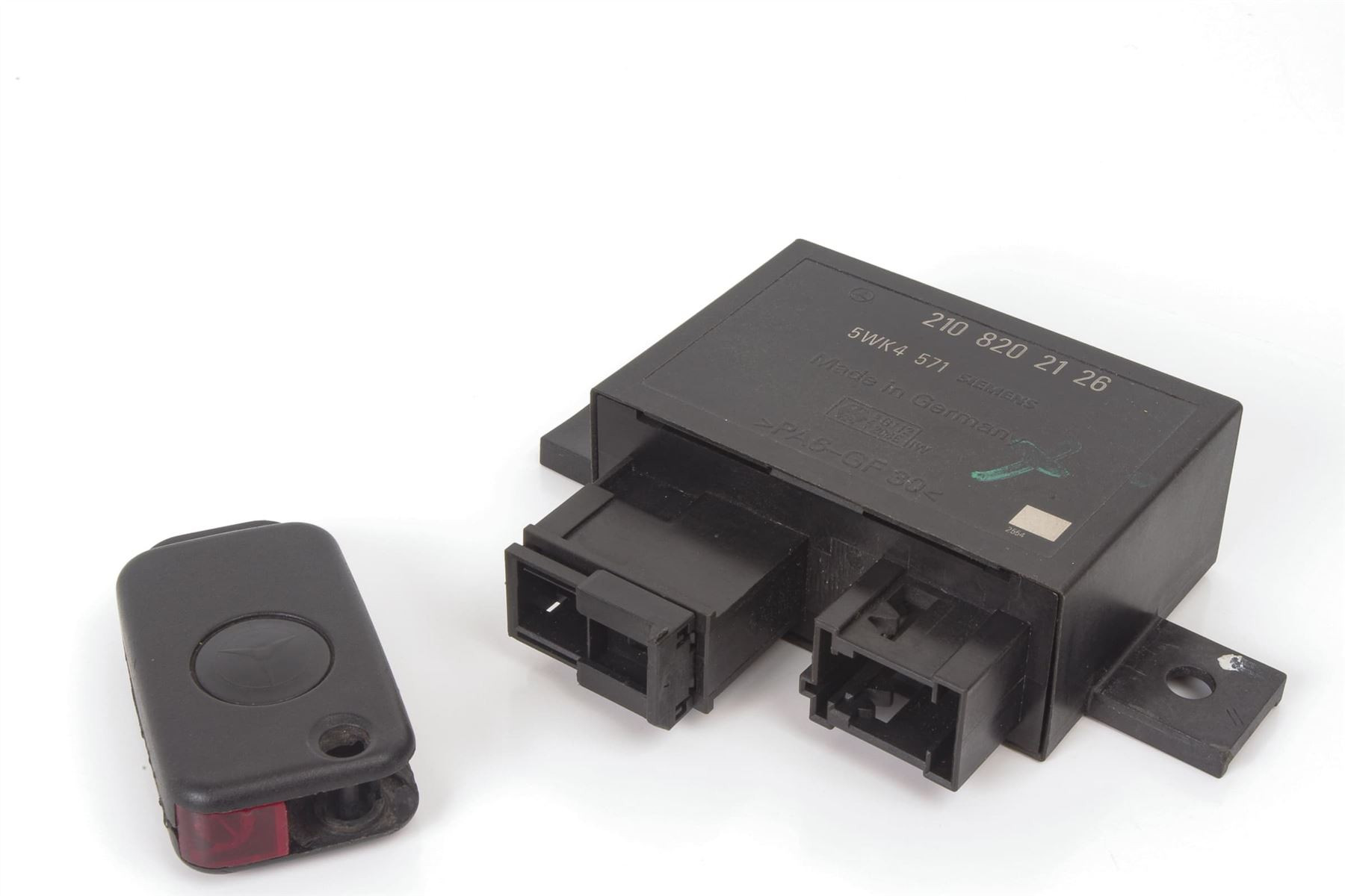 Mercedes 2108202126 Infrared Control Unit Key Fob Coded Set | R129 SL ...