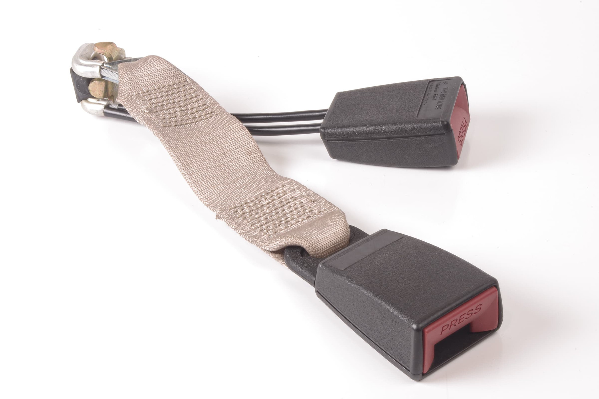 Mercedes 1408600269 Seat Belt Buckle - Rear Beige | W140 V140 S