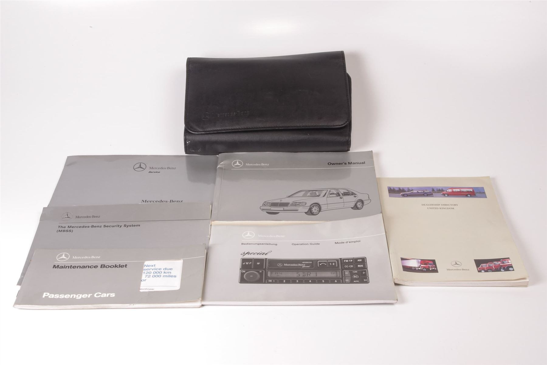Mercedes 1405846197 Owners Manual Set | V140 W140 S