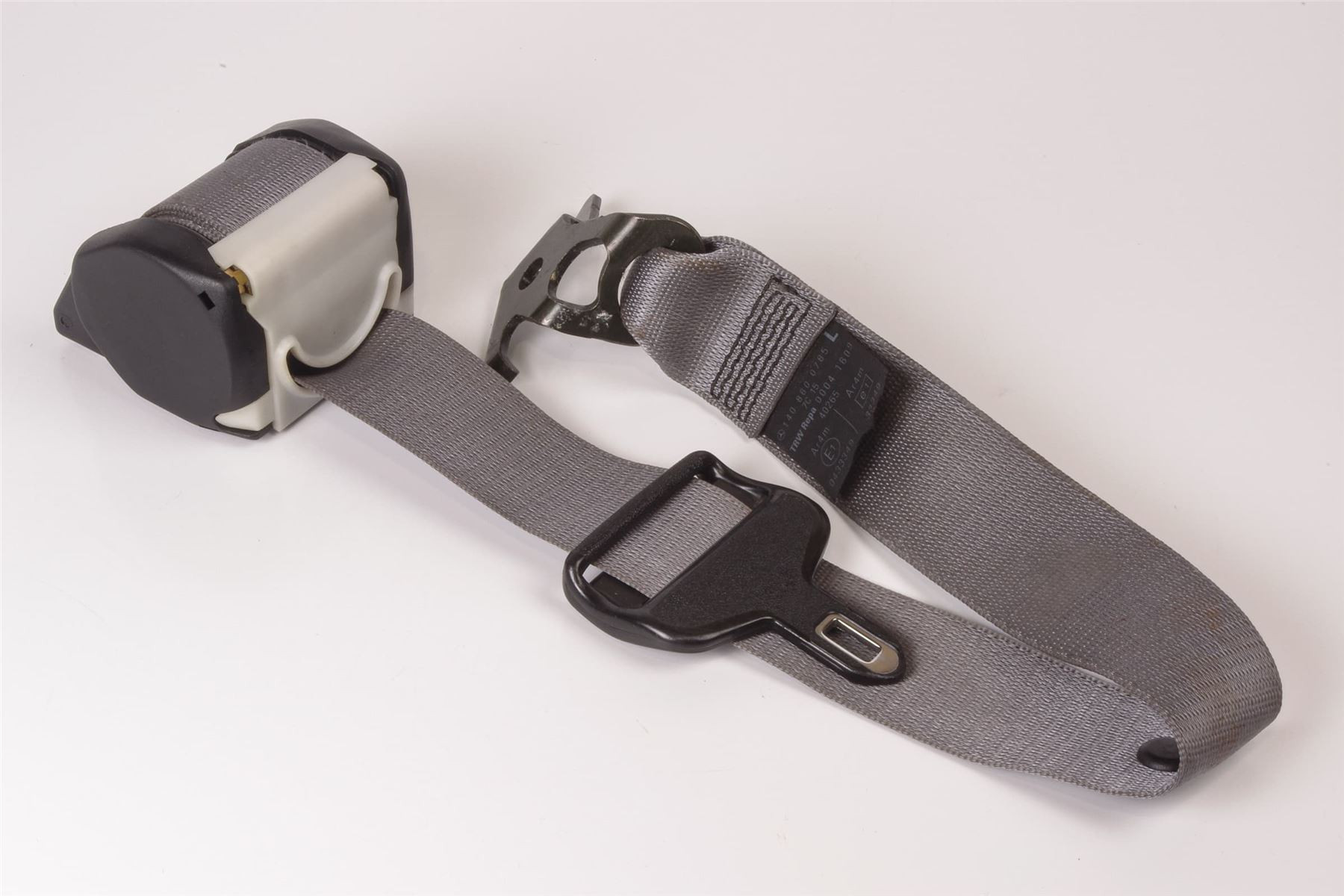 Mercedes 1408600785 Seat Belt - Rear Left Grey | W140 V140 S