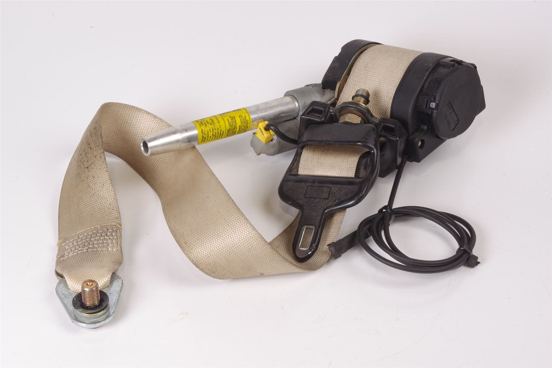 Mercedes 1298602285 Seat Belt - Right Beige (b) | R129 SL (Archive)