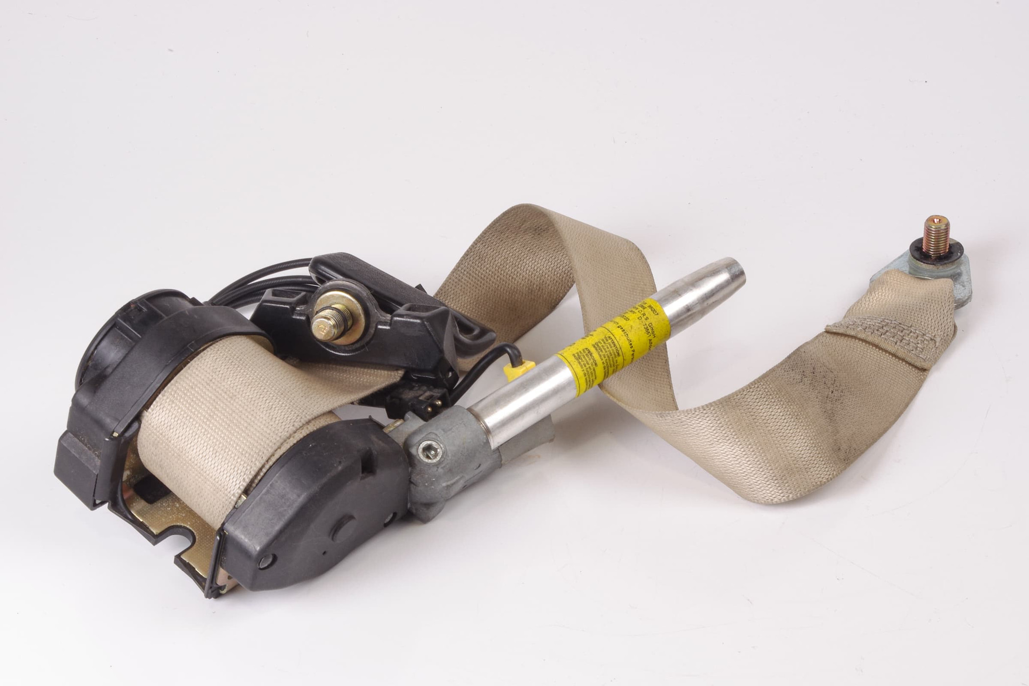 Mercedes 1298602285 Seat Belt - Right Beige (b) | R129 SL (Archive)