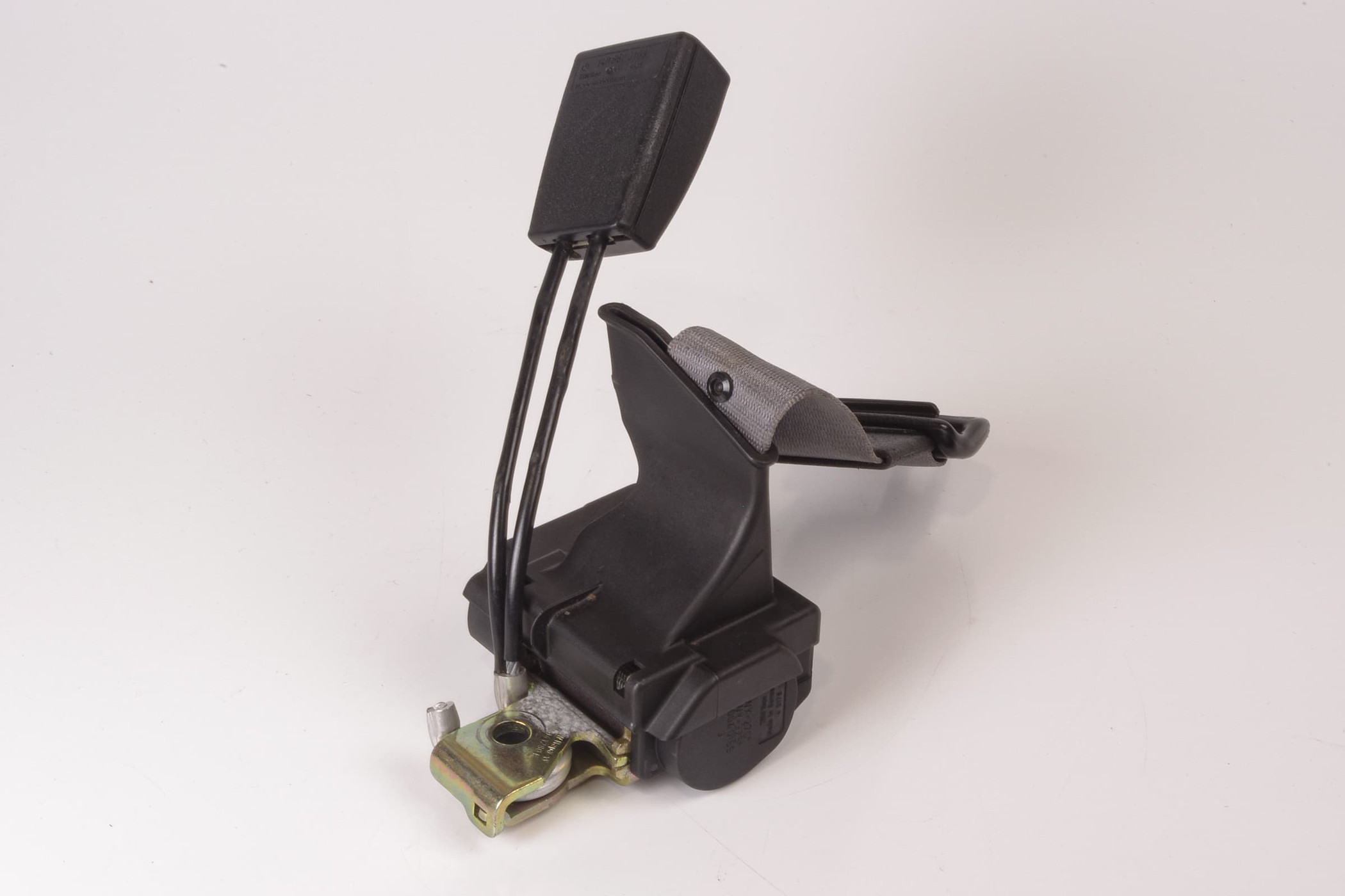 Mercedes 1408600169 Seat Belt & Buckle - Rear Left Grey | W140 V140 S