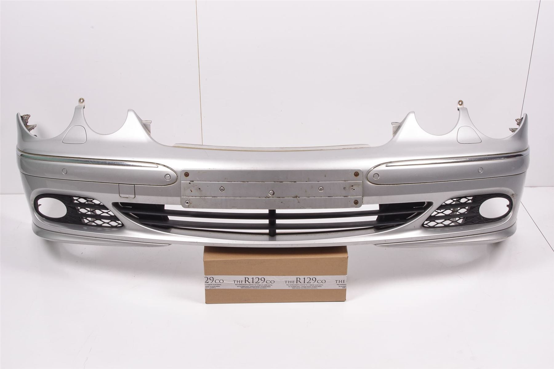 Mercedes 2158800340 Bumper - Front Silver | C215 CL