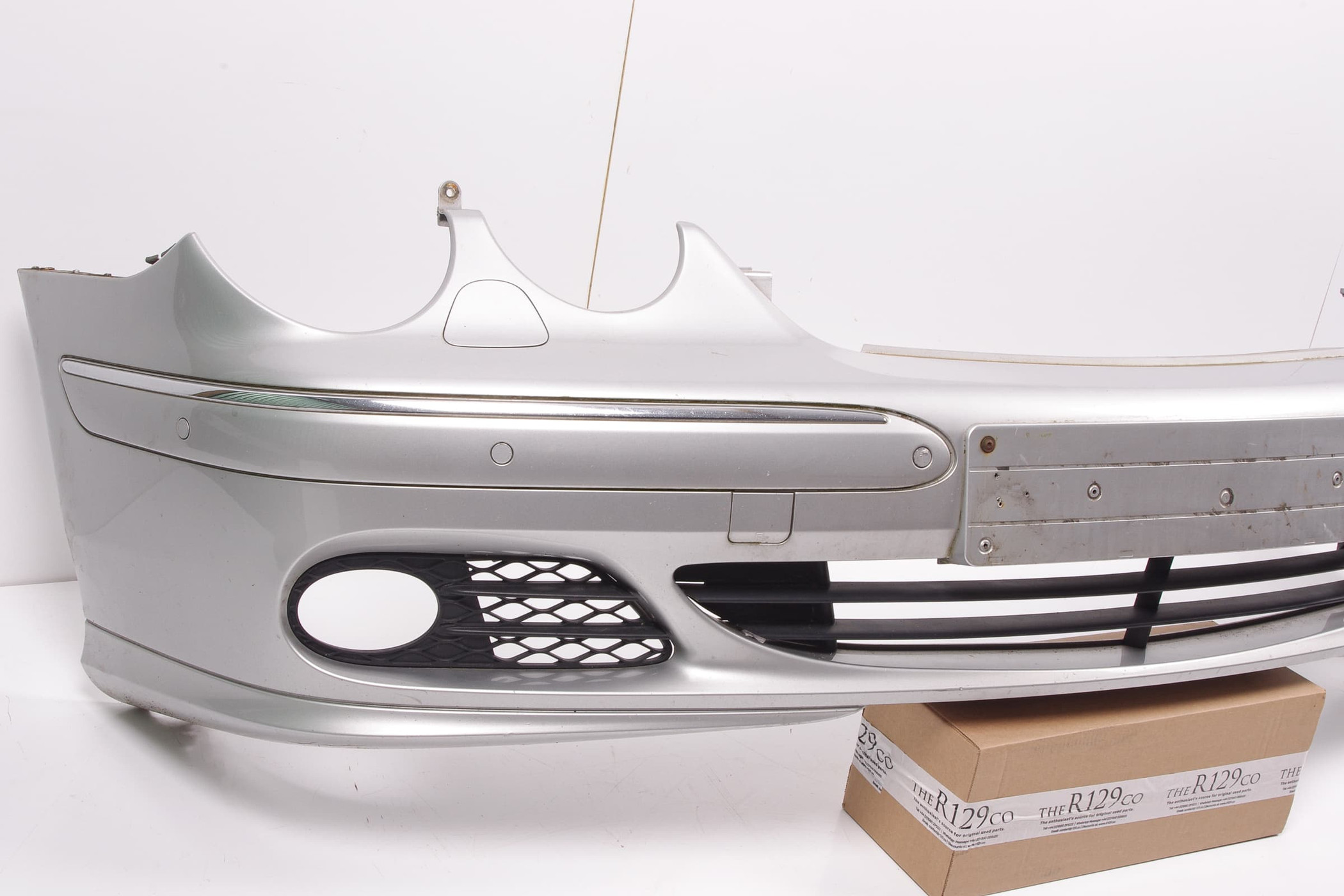 Mercedes 2158800340 Bumper - Front Silver | C215 CL