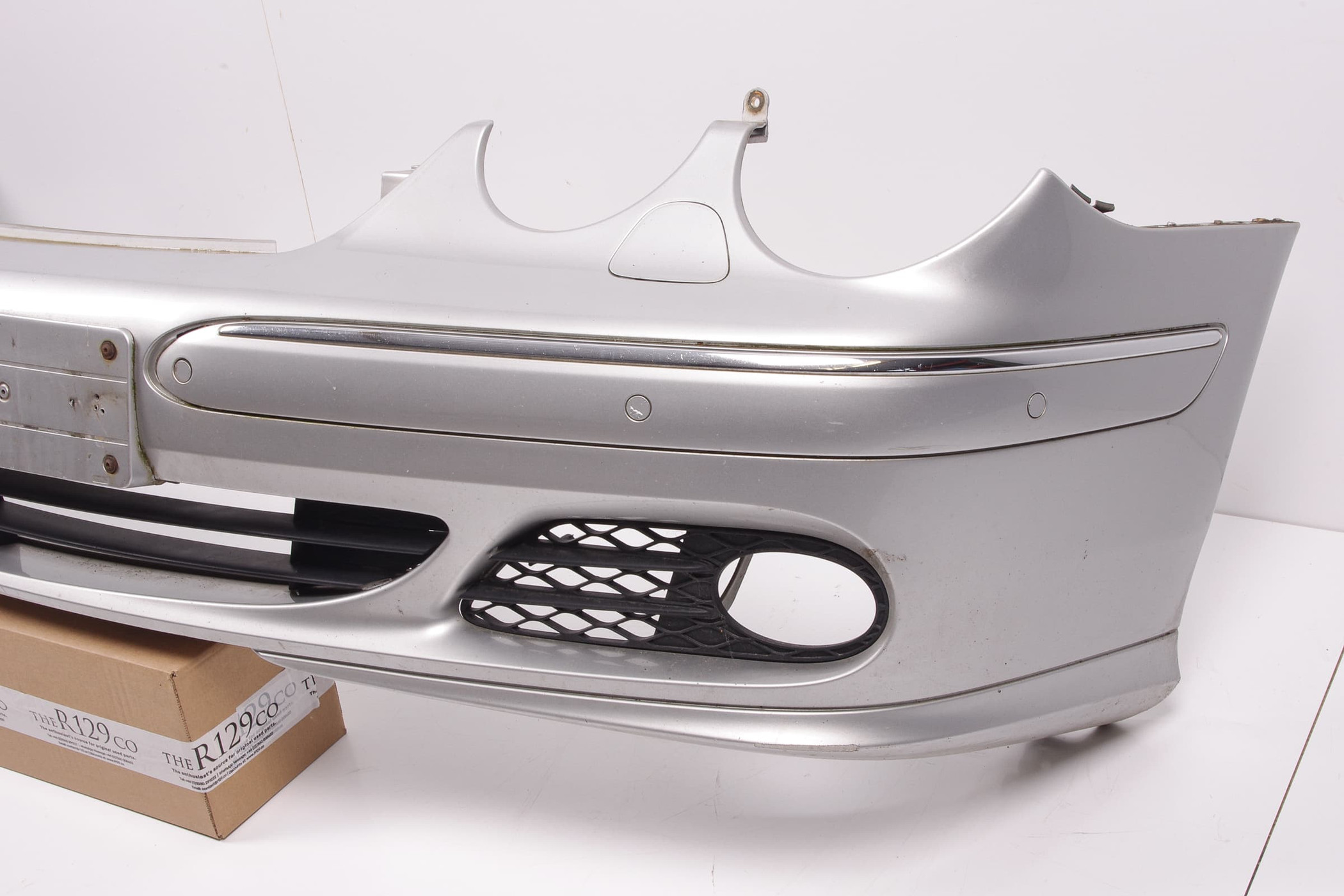 Mercedes 2158800340 Bumper - Front Silver | C215 CL