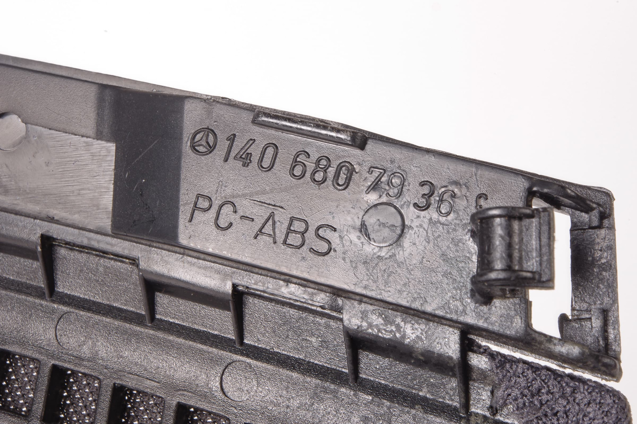 Mercedes 1406807936 Dashboard Speaker Cover - Front Left Grey | W140 S