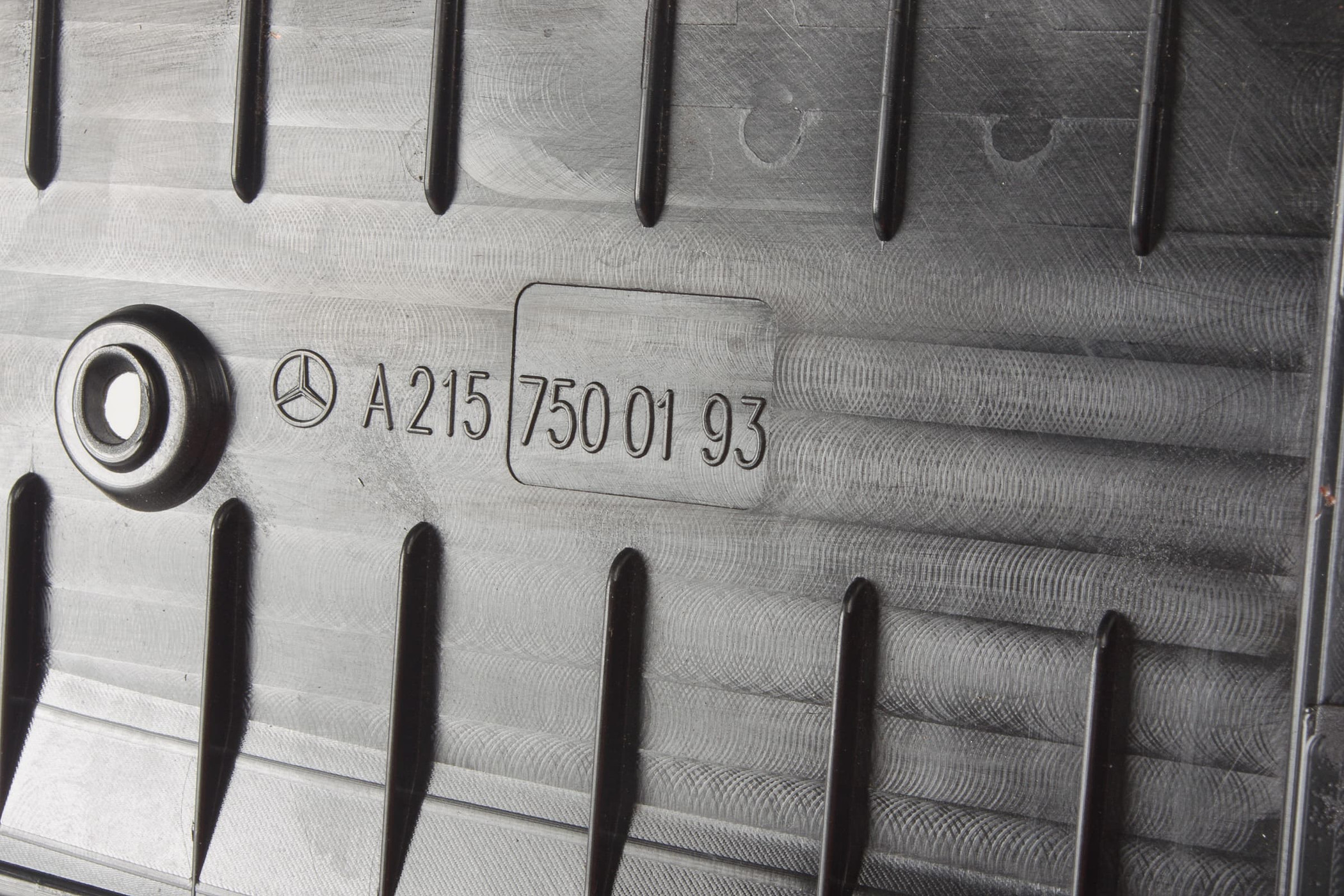 Mercedes 2157500193 Boot Lock Cover - Grey | C215 CL