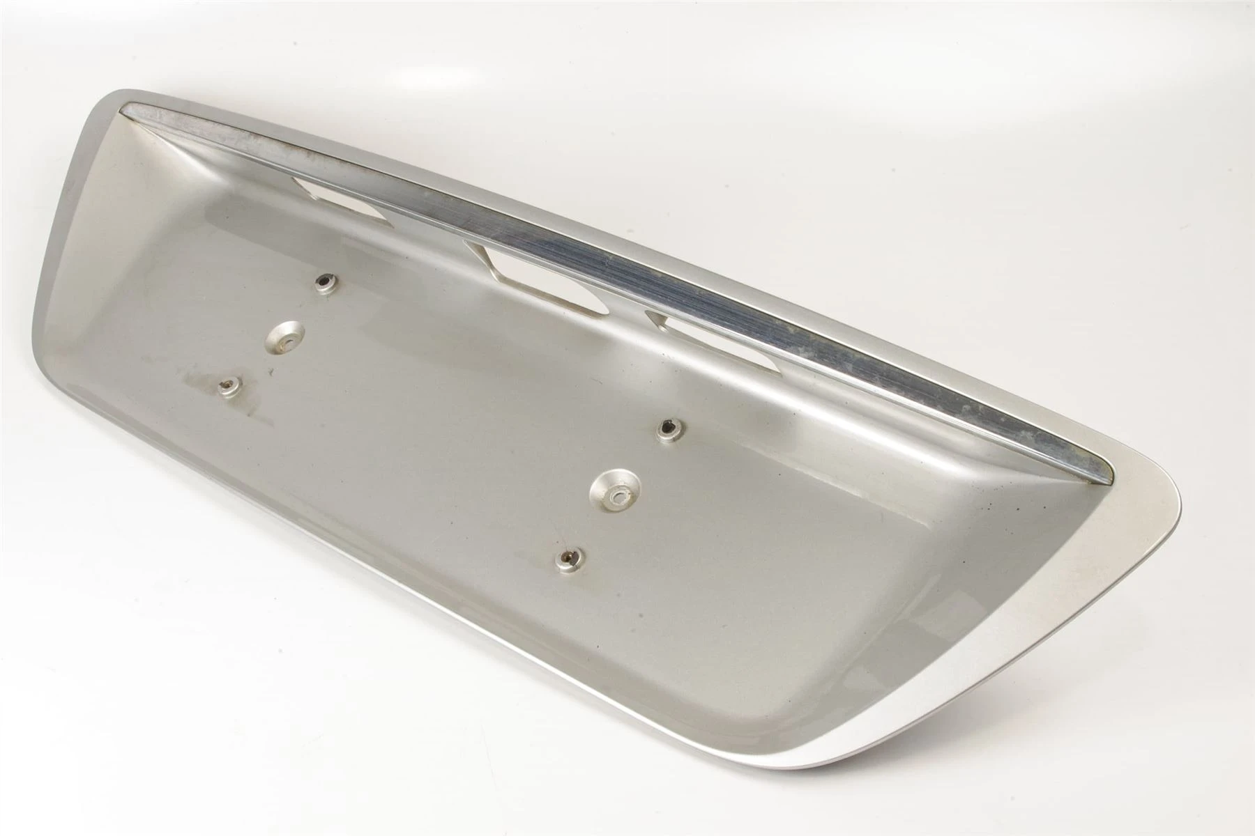 Mercedes 2157500181 Number Plate Holder - Rear Silver | C215 CL